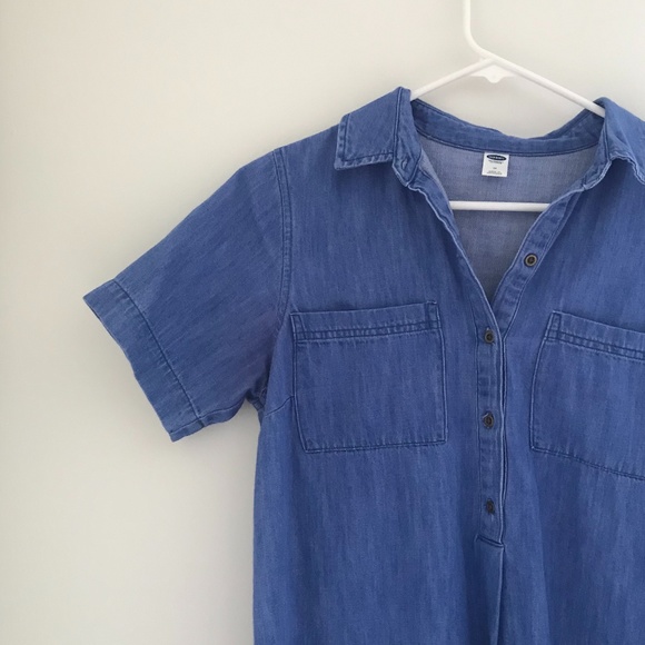 Old Navy Dresses & Skirts - Denim Collared Dress
